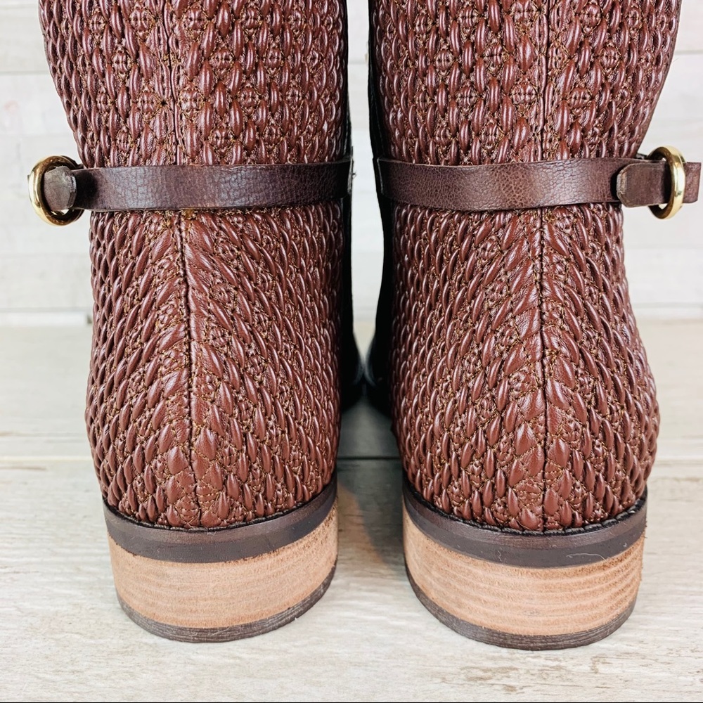 Cole Haan NWOB Isabel Stretch Back Riding Boots - Picture 9 of 14